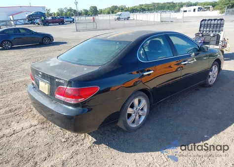 2005 Lexus Es 330 из США, поврежденный, VIN JTHBA30G055074452